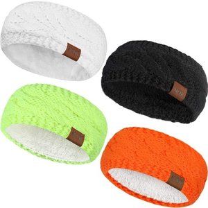⬇️ Warm Headband Fuzzy Fleece Lined Headwrap Ear